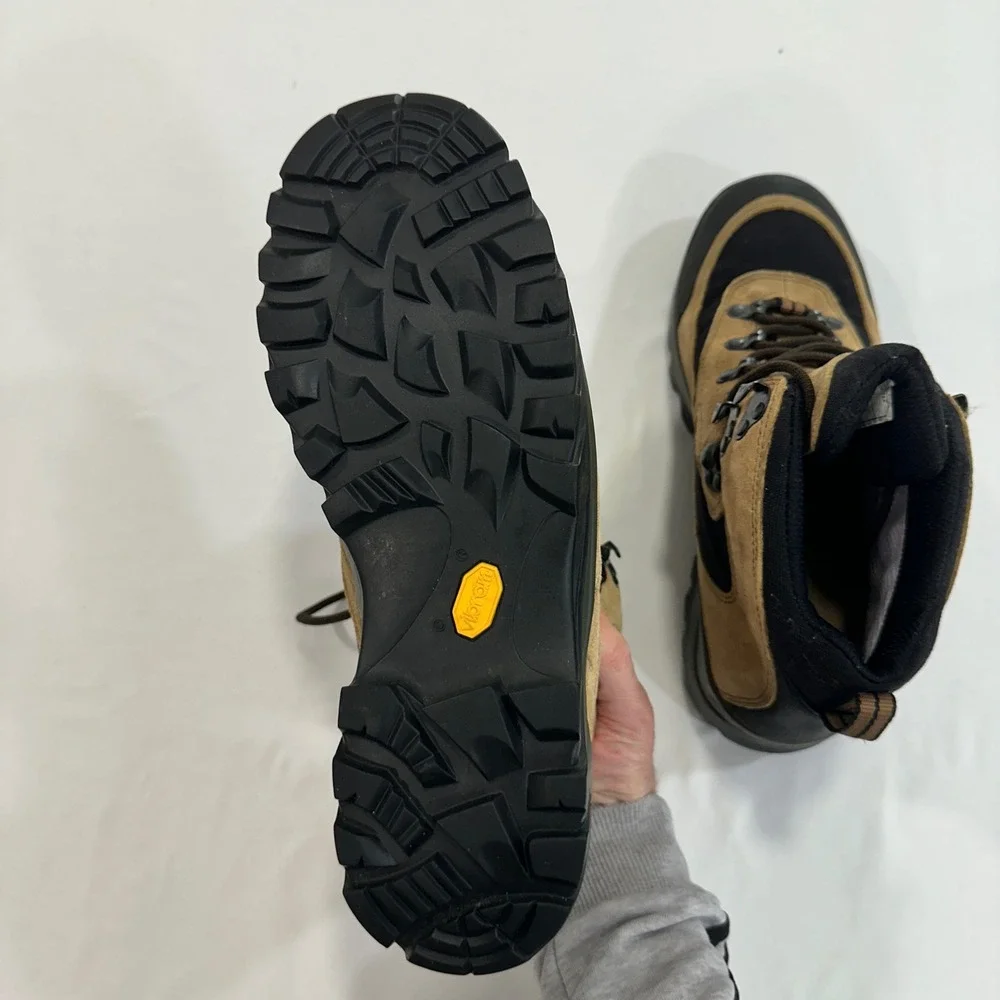 REI Monarch Gore-Tex Hiking Boots Mens 10 Brown Black Vibram Sole | Gorpcore‎